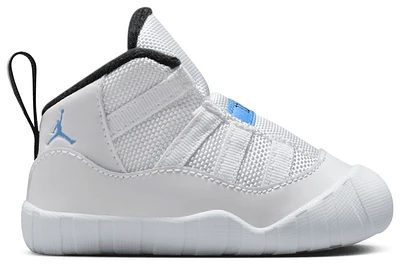 Jordan Boys Jordan Retro 11 Crib Bootie - Boys' Infant Shoes White/Legend Blue Size 03.0