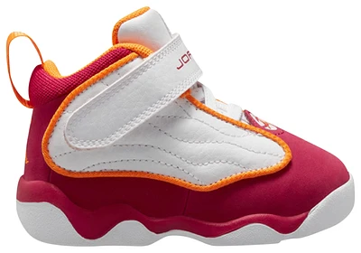 Jordan Boys Jordan Pro Strong - Boys' Toddler Basketball Shoes Vivid Orange/Cardinal Red/White Size 04.0