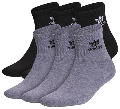 adidas Originals 6 Pack Quarter Socks - Men's
