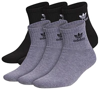 adidas Originals 6 Pack Quarter Socks - Men's