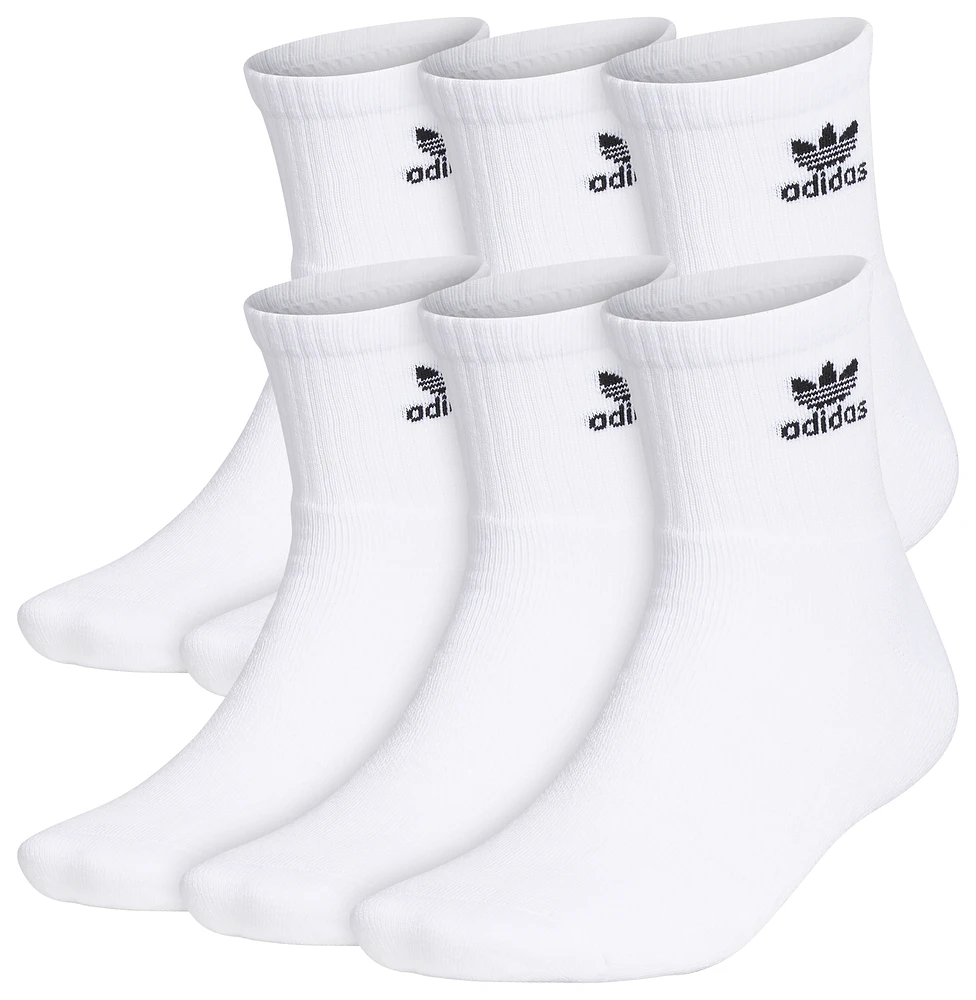 adidas Originals Trefoil 6-Pack Quarter Socks - Men's