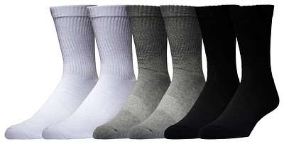 LCKR 6 Pack Basic Crew Socks - Men's