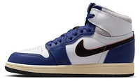 Jordan Boys Retro 1 High OG - Boys' Preschool Basketball Shoes Black/Neutral Grey/White