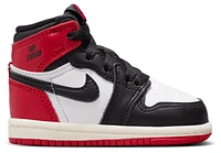 Jordan Boys Retro 1 HI OG Remastered - Boys' Toddler Basketball Shoes White/Black/Red