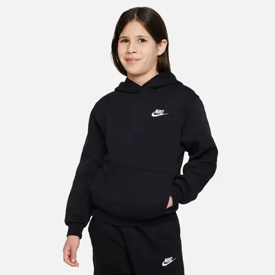 Nike NSW Club LBR Fleece Hoodie - Boys' Grade School