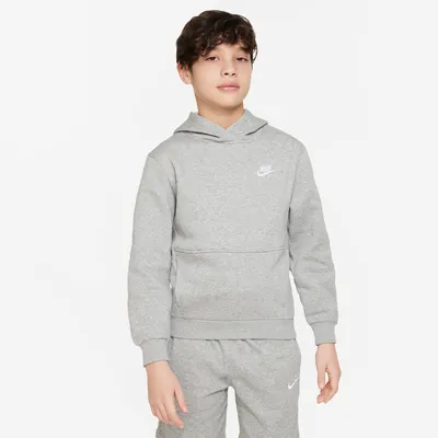 Nike NSW Club LBR Fleece Hoodie - Boys' Grade School
