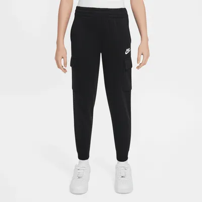 Nike NSW Club Fleece LBR Cargo Pants - Boys' Grade School