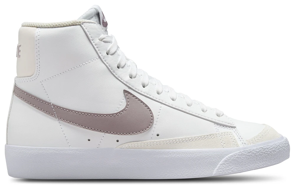 Nike Boys Nike Blazer Mid '77 - Boys' Grade School Basketball Shoes Phantom/White/Lt Violet Ore Size 06.0