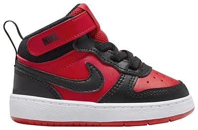 Nike Boys Nike Court Borough Mid 2 - Boys' Toddler Shoes University Red/Black Size 04.0