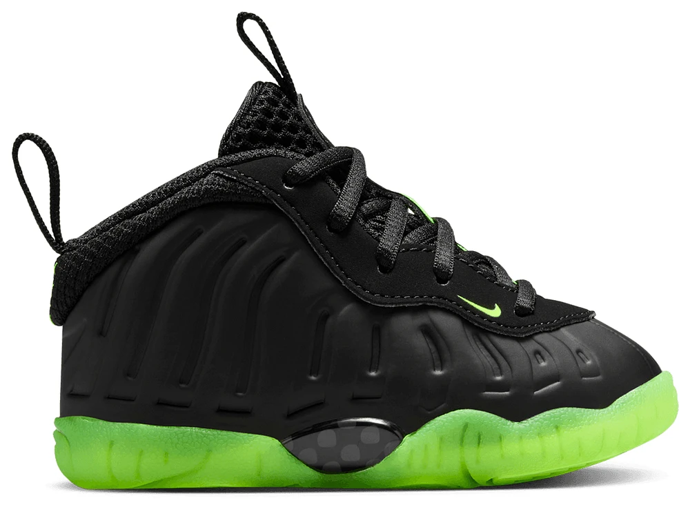 Nike Boys Little Posite One SP25 - Boys' Toddler Basketball Shoes Black/Volt