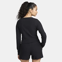 Nike Chill Knit Rib F/Z Cardigan - Women's
