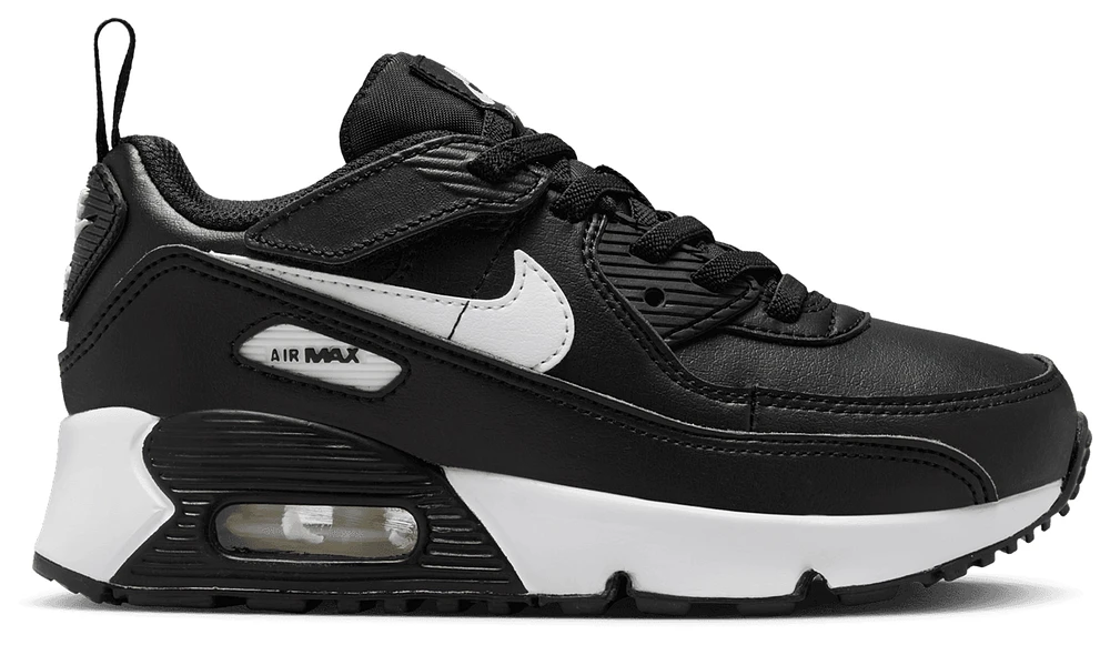 Nike Boys Air Max 90 EasyOn - Boys' Preschool Shoes Black/White/Black