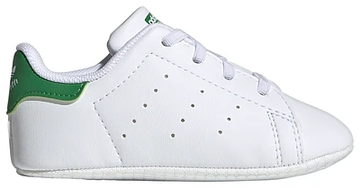 adidas Originals Boys adidas Originals Stan Smith Crib - Boys' Infant Tennis Shoes White/White/Green Size 04.0