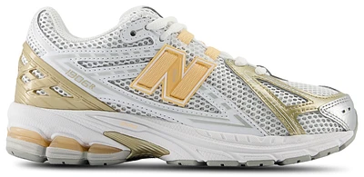 New Balance Girls 1906 - Girls' Grade School Shoes White/Silver/Gold