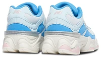 New Balance Girls 9060 - Girls' Grade School Running Shoes White/Pink/Blue