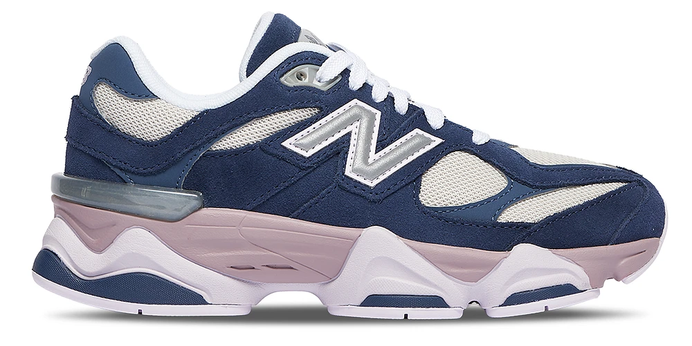 New Balance Boys New Balance 9060 - Boys' Grade School Running Shoes Navy/Ice Wine Size 05.0