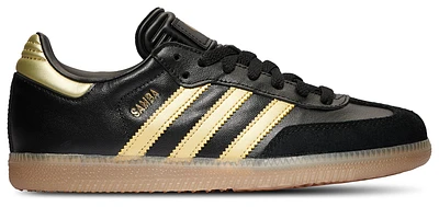 adidas Boys Samba Messi - Boys' Grade School Shoes Core Black/Gold Metallic/Gum