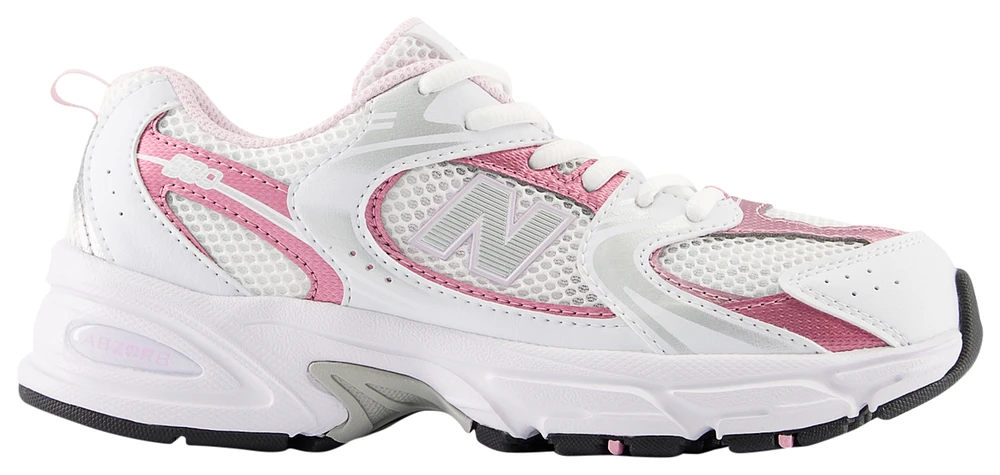 New Balance Girls 530 - Girls' Grade School Shoes Silver/Pink/White