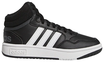 adidas Boys Hoops Mid 3.0 - Boys' Grade School Basketball Shoes Black