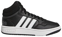 adidas Boys Hoops Mid 3.0 - Boys' Grade School Basketball Shoes Black