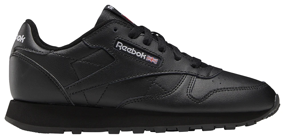 Reebok Boys Classic Leather - Boys' Grade School Shoes Black/Black