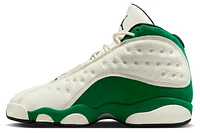 Jordan Boys Jordan Retro 13 - Boys' Grade School Basketball Shoes Black/Sail/Pine Green Size 04.0