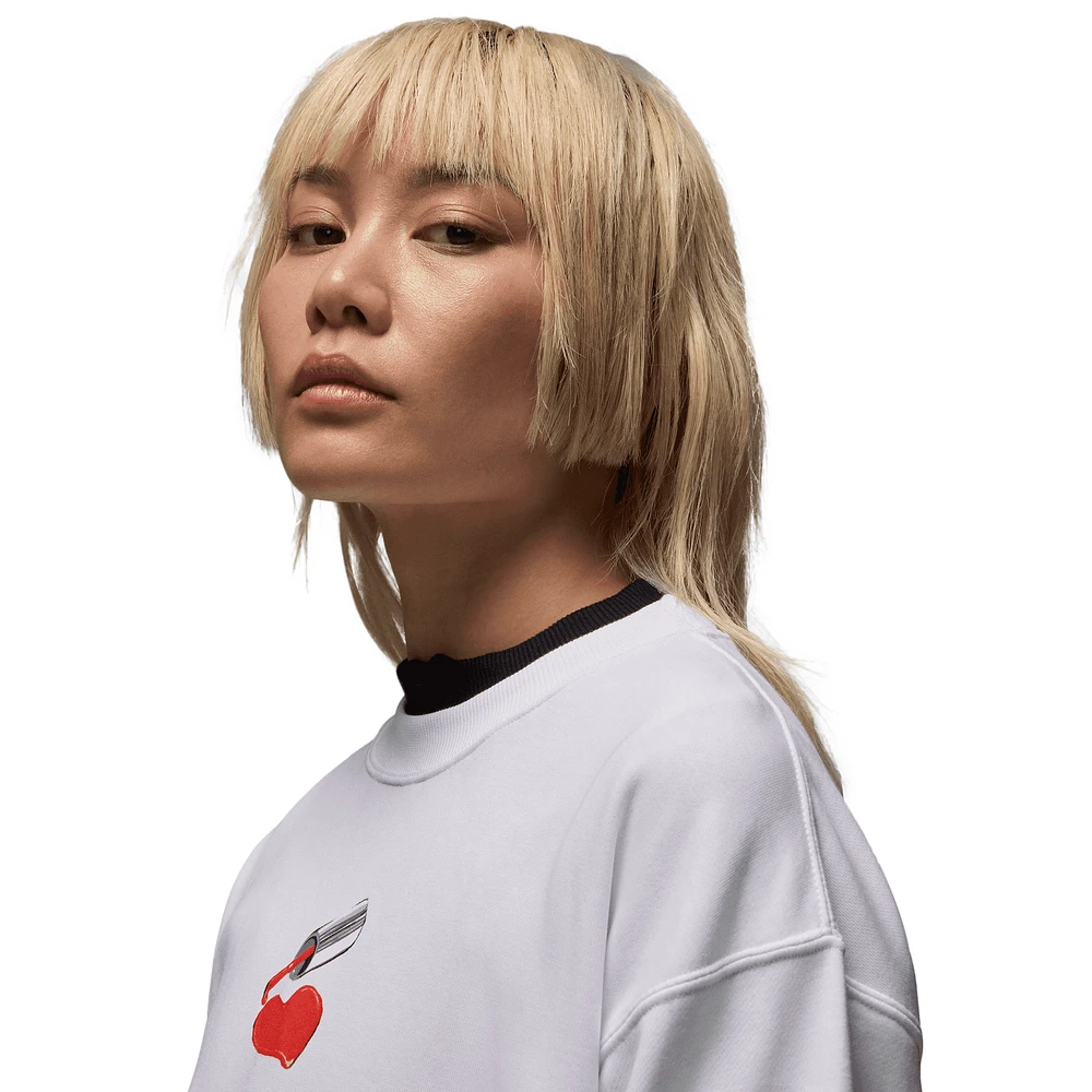 Jordan Brooklyn FT NP Graphic Fleece Crew - Women's