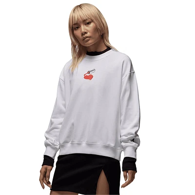 Jordan Brooklyn FT NP Graphic Fleece Crew - Women's