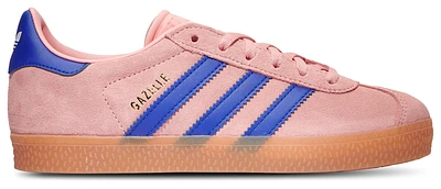 adidas Originals Girls adidas Originals Gazelle - Girls' Preschool Shoes Blue/Pink Size 13.0