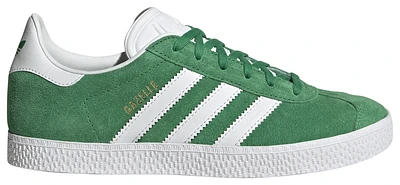 adidas Originals Boys Gazelle - Boys' Grade School Shoes Green/White/Gold Metallic
