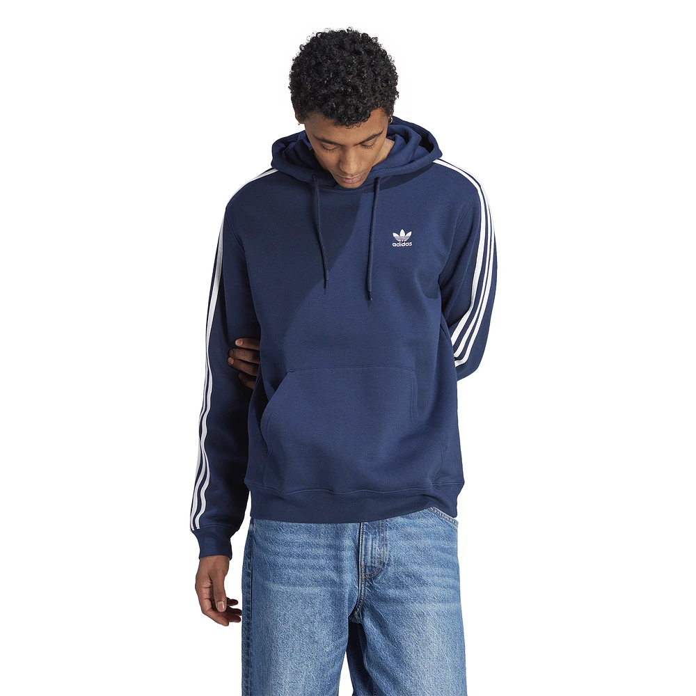 adidas Originals 3 Stripe Fleece Hoodie - Men's
