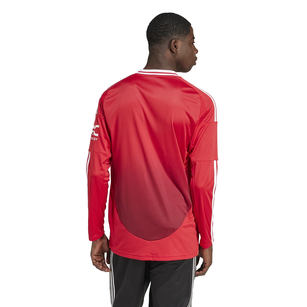 adidas Manchester United 24/25 Home Long Sleeve Jersey - Men's