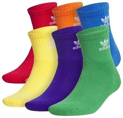 adidas Originals Trefoil Brights 6-Pack Quarter Socks - Men's
