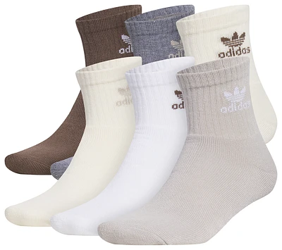 adidas Originals Trefoil 6 Pack Quarter Socks - Men's