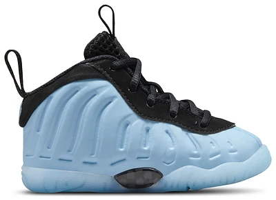 Nike Boys Little Posite One '25 - Boys' Toddler Basketball Shoes Black/Psychedelic Blue