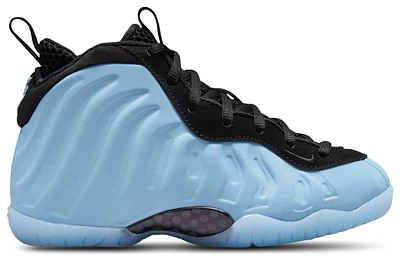 Nike Boys Little Posite One '25 - Boys' Preschool Basketball Shoes Black/Psychedelic Blue