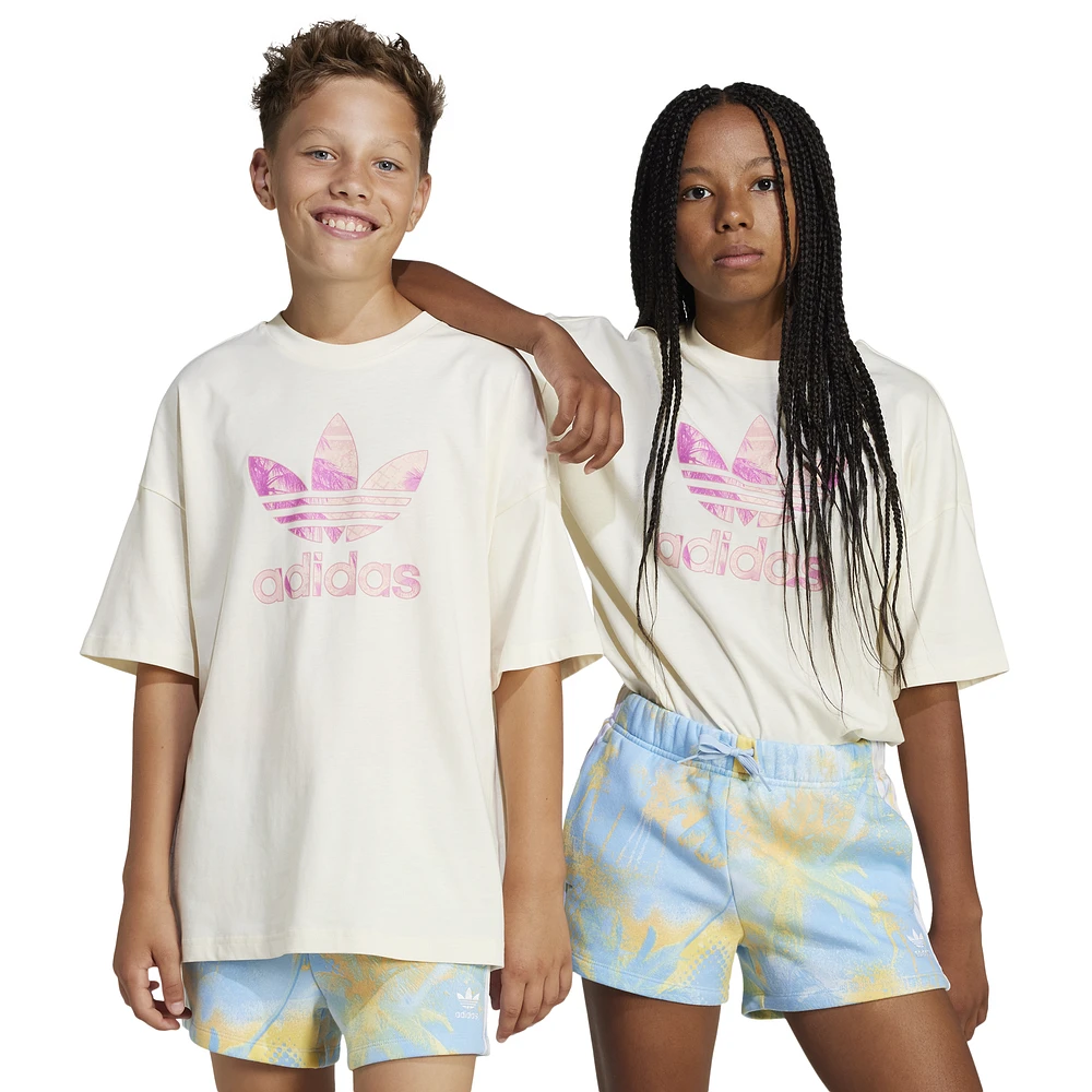 adidas Originals Trefoil Big Logo T-Shirt - Boys' Grade School