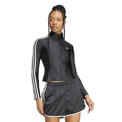 adidas 3 Stripe Slim Track Top - Women's