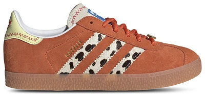adidas Originals Boys adidas Originals Gazelle - Boys' Grade School Shoes Orange/White/Gum Size 03.5