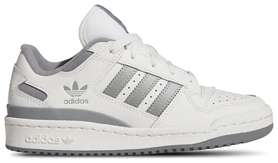 adidas Originals Boys Forum Low CL - Boys' Grade School Running Shoes Cloud White/Grey/Grey