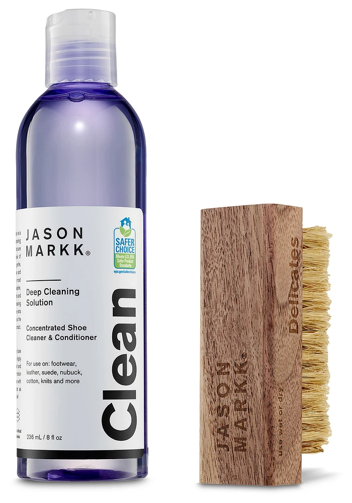 Jason Markk 8oz + Premium Brush Bundle - Adult
