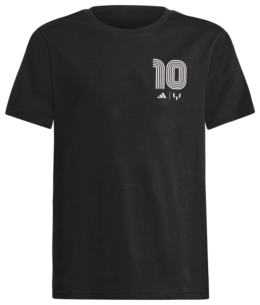 adidas Heritage 10 Messi T-Shirt - Boys' Grade School