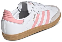 adidas Originals Girls Samba - Girls' Grade School Shoes Pink/White/Brown