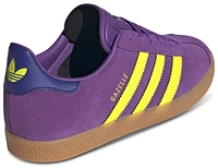 adidas Originals Girls Gazelle J - Girls' Grade School Basketball Shoes Active Purple/Solar Yellow/Collegiate Purple