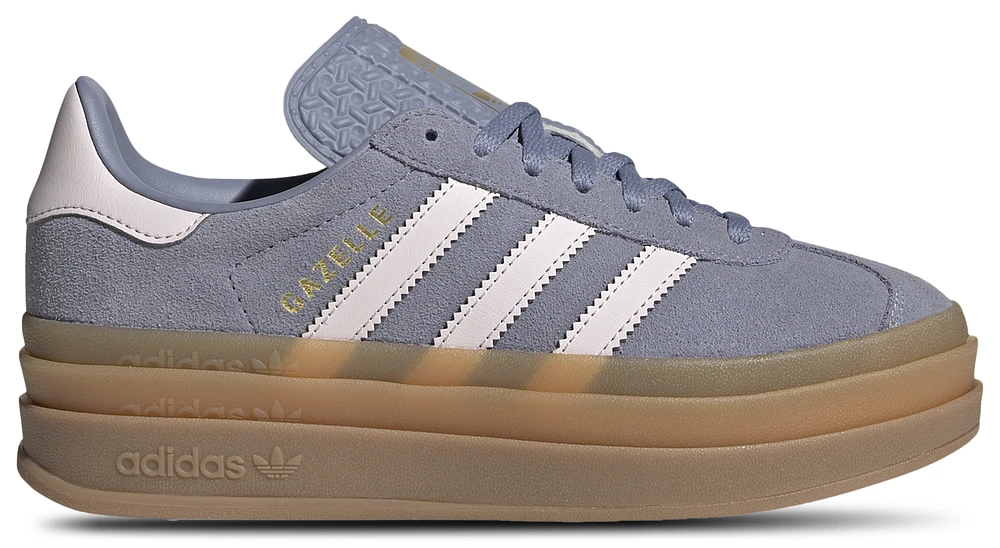 adidas Originals Girls Gazelle Bold - Girls' Grade School Running Shoes Purple/Pink/Brown