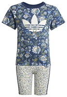 adidas Originals Girls x Liberty London Shorts & T-Shirt Set