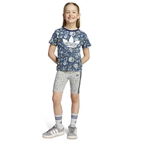 adidas Originals Girls x Liberty London Shorts & T-Shirt Set