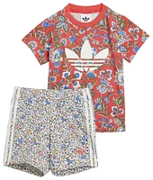 adidas Originals Boys x Liberty London Shorts & T-Shirt Set