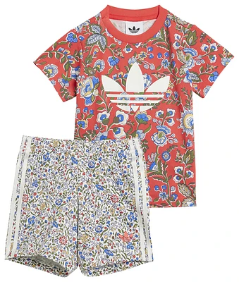 adidas Originals Boys x Liberty London Shorts & T-Shirt Set