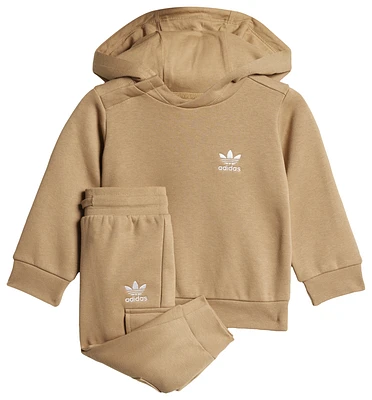 adidas Originals Boys Trefoil Essentials Hoodie and Joggers Set - Boys' Toddler Cardboard